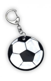 Přívěšek reflexní Fotbalový míč - VÝPRODEJ