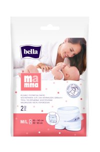 BELLA MAMMA Síťované kalhotky M/L (2 ks) - VÝPRODEJ