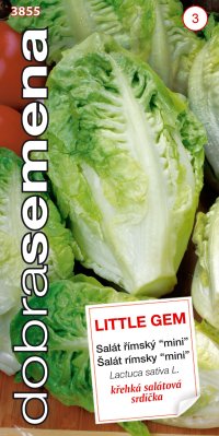 Dobrá semena Salát římský - Little Gem "mini srdíčka" 0,6g - VÝPRODEJ