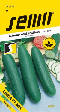Semo Okurka salátová - Linda F1 Mix pole 1,3g - VÝPRODEJ
