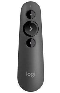 Logitech prezentér Wireless Presenter R500s, dosah 20m, bluetooth, grafitový - VÝPRODEJ