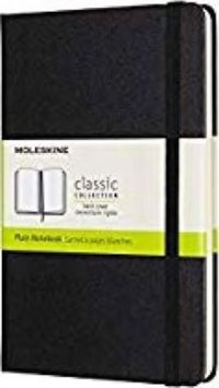 Zápisník Moleskine - tvrdé desky, M, čistý - černý - VÝPRODEJ
