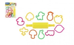 Vykrajovátka NARA na modelínu s válečkem - VÝPRODEJ