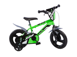 Dino Bikes Dětské kolo zelené 12" 2017 - VÝPRODEJ