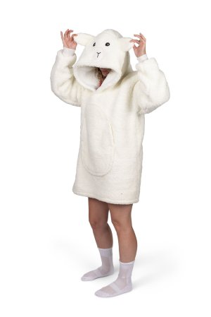 Cozy Noxxiez hřejivá televizní mikinová deka s kapucí - VÝPRODEJ