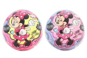 Míč Disney Minnie růžový/fialový 14 cm - VÝPRODEJ