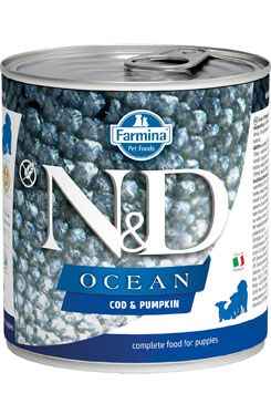 Konzerva N&D Puppy Ocean Cod & Pumpkin 285g - VÝPRODEJ
