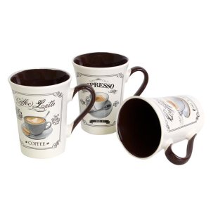 HRNEK ESPRESSO CAPPUCINO CAFFE LATTE,140ML, - mix variant či barev - VÝPRODEJ