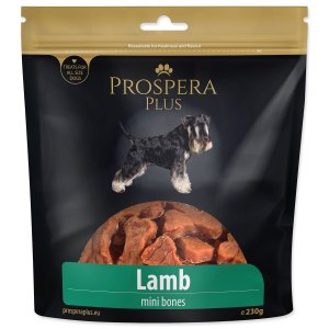Pochoutka Prospera Plus jehněčí mini kosti 230g - VÝPRODEJ