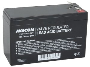 Avacom baterie 12V 9Ah F2 HighRate (PBAV-12V009-F2AH) - VÝPRODEJ