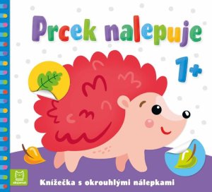 Prcek nalepuje 1+ / Knížečka s okrouhlými nálepkami - VÝPRODEJ