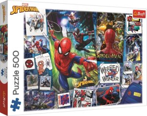 Trefl Puzzle Spiderman / 500 dílků - VÝPRODEJ
