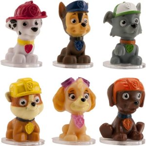 Figurka na dort Paw patrol 4cm 6ks - Dekora - VÝPRODEJ