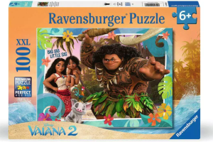 RAVENSBURGER Puzzle Disney: Odvážná Vaiana XXL 100 dílků - VÝPRODEJ