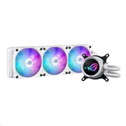 ASUS ROG STRIX LC III 360 ARGB WHITE kvapalinový chladič CPU, Aura Sync RGB, 360mm - VÝPRODEJ