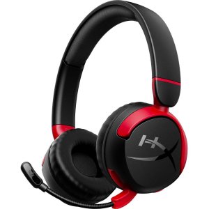 HP HyperX Cloud Mini/BT/Bezdrát/Černá-červená - VÝPRODEJ