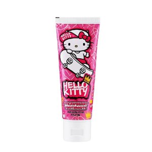 Zubní pasta - gel s jahodou příchutí Hello Kitty 75 ml - VÝPRODEJ