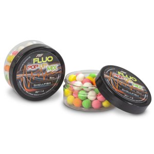 MS Range Fluo pop up mix 10,5 mm, příchuť mušle, 30 g - VÝPRODEJ