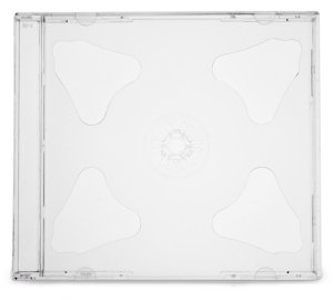 COVER IT box jewel + tray/ plastový obal na 2 CD/ 10mm/ čirý/ 10pack - VÝPRODEJ