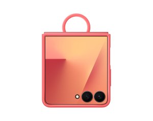 Samsung Silikonový kryt s držákem na prst Flip7 Red - VÝPRODEJ