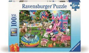 RAVENSBURGER Puzzle Zvířecí narozeninová párty XXL 100 dílků - VÝPRODEJ