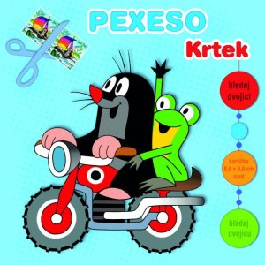 Krtek - pexeso sešitové s MAXI kartičkami - VÝPRODEJ