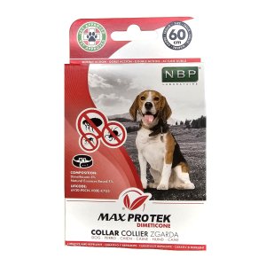 Max Protek repelentní fluorescenční obojek, pes 60 cm - VÝPRODEJ