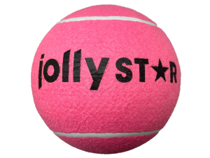 Tenisový míček XXL JollyStar 23 cm růžový - VÝPRODEJ