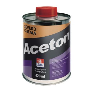 Aceton technický 420ml - VÝPRODEJ