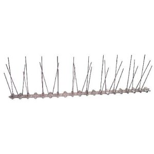 Hroty ochranné proti holubům 50x10cm, 30 hrotů plastové /nerez - VÝPRODEJ