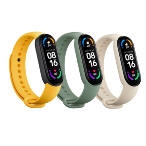 Xiaomi Mi Smart Band 6 Strap(3 pack) Ivory/Olive/Yellow - VÝPRODEJ