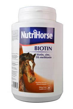 Nutri Horse Biotin pro koně plv 1kg new - VÝPRODEJ