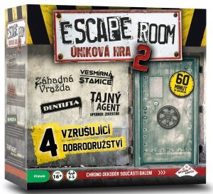 BLACKFIRE Escape Room - Úniková hra 2 - VÝPRODEJ