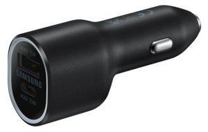 Samsung Duální autonabíječka 40W (USB,USB-C) Black - VÝPRODEJ