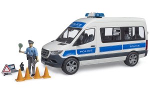 Konstrukční vozy - MB Sprinter Policie s majákem - VÝPRODEJ