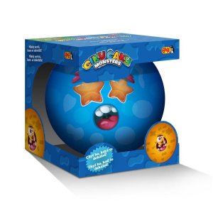 Ciky Caky Monsters bláznivý míč - modrý - VÝPRODEJ