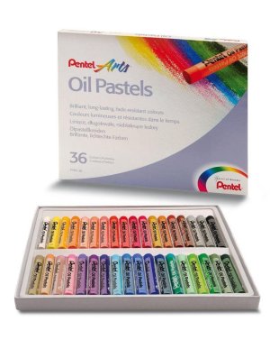 Olejové pastely Pentel Artist 36 ks - VÝPRODEJ