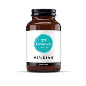 Viridian G.T.F. Chromium Complex 90 cps (Komplex zinku, ALA a chromu) - VÝPRODEJ