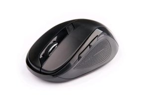 C-TECH myš WLM-02, černá, bezdrátová, 1600DPI, 6 tlačítek, USB nano receiver - VÝPRODEJ