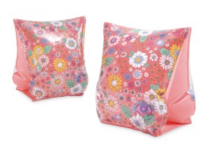Nafukovací rukávky Sweet Blossom růžové 23x15cm v krabičce - VÝPRODEJ