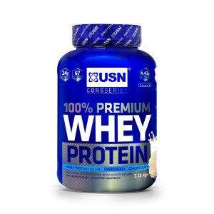 USN 100% Whey Protein Premium 2280 g vanilka - VÝPRODEJ