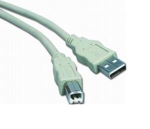 PremiumCord Kabel USB 2.0, A-B, 5m - VÝPRODEJ