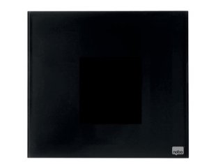 Nobo skleněná tabule, černá, 450x450 mm - VÝPRODEJ