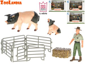 Zoolandia zvířátko farma s mládětem a doplňky - mix variant či barev - VÝPRODEJ