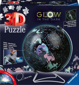 RAVENSBURGER 3D Svítící puzzleball Hvězdný globus 190 dílků - VÝPRODEJ