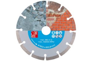 Kotouč diamant řezný ¤150x22,2x2,5mm segment DIAMANT - VÝPRODEJ