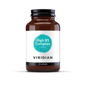 Viridian High B5 Complex + Vitamin C 90 cps - VÝPRODEJ