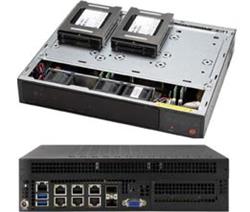 SUPERMICRO Micro 1U mini ITX chassis 2x 2,5" int. HDD, bez zdroje - VÝPRODEJ