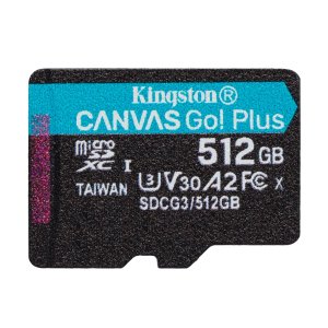 Kingston Canvas Go Plus A2/micro SDXC/512GB/UHS-I U3 / Class 10 - VÝPRODEJ