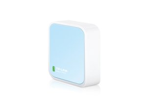 TP-LINK Nano Pocket Wi-Fi Router, 300Mbps/2.4GHz, 2 internal antennas, 1 Ethernet Port - VÝPRODEJ